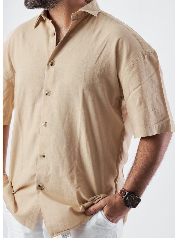 OtherMax Natural linen shirt - Image 4