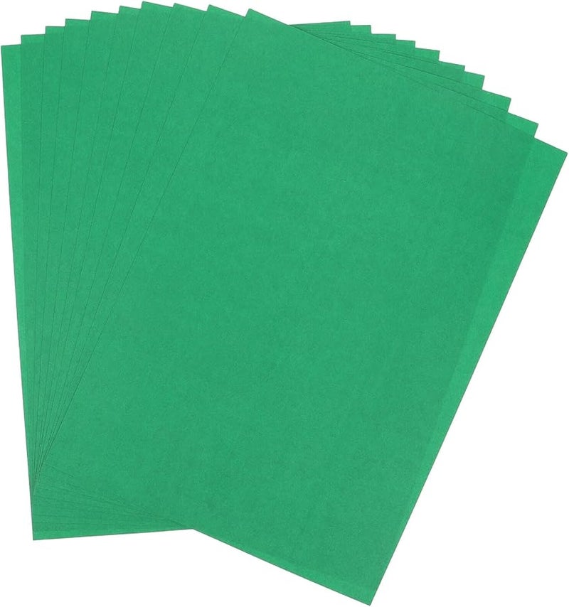 ورق مقوى أخضر داكن ناعم للحرف اليدوية 10 قطع لصنع ألبوم الصور والبطاقات والأعمال اليدوية DIY - Image 1