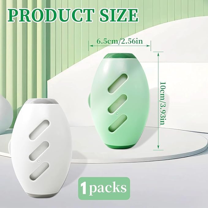 VASISTHA Reusable Lint Roller Ball Mini Travel Size Lint Roller for Clothes On The Go Lint Roller Ball Small Portable Lint Ball Remover for Clothes and Pet Hair Extra Sticky Washable Gel - Image 2