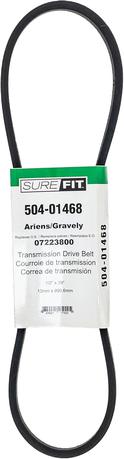 Surefit SureFit Transmission Drive Belt Replacement for Ariens Gravely 07223800 Sport Zoom 1232 1440 Pro 200 - Image 1