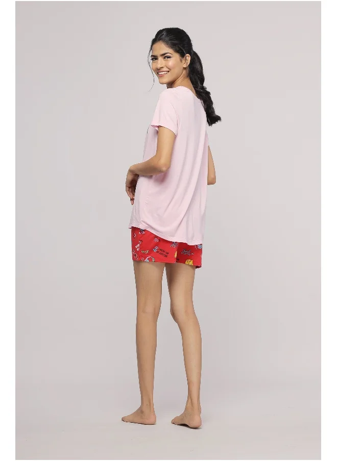 NeceSera Music In My Heart Shorts Set