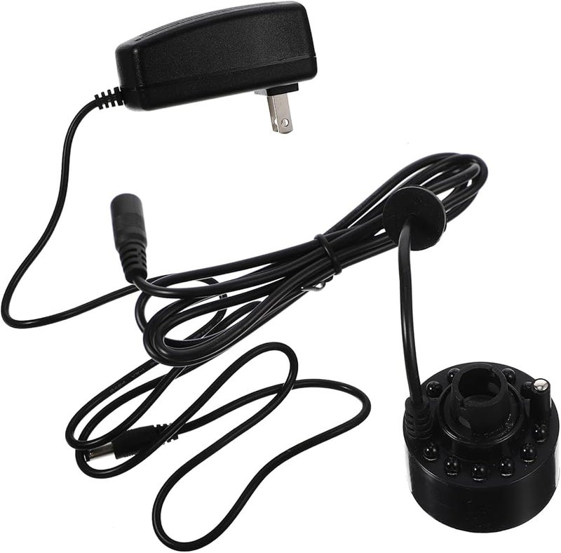 مرش الضباب الصخري مع ضوء LED لترطيب ديكور حوض أسماك الأكواريوم - Image 1