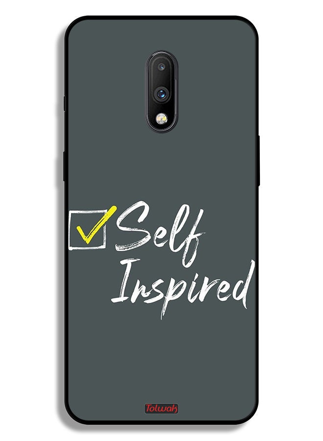 Tolwak OnePlus 7 Protective Case Cover Self Inspired - Image 2