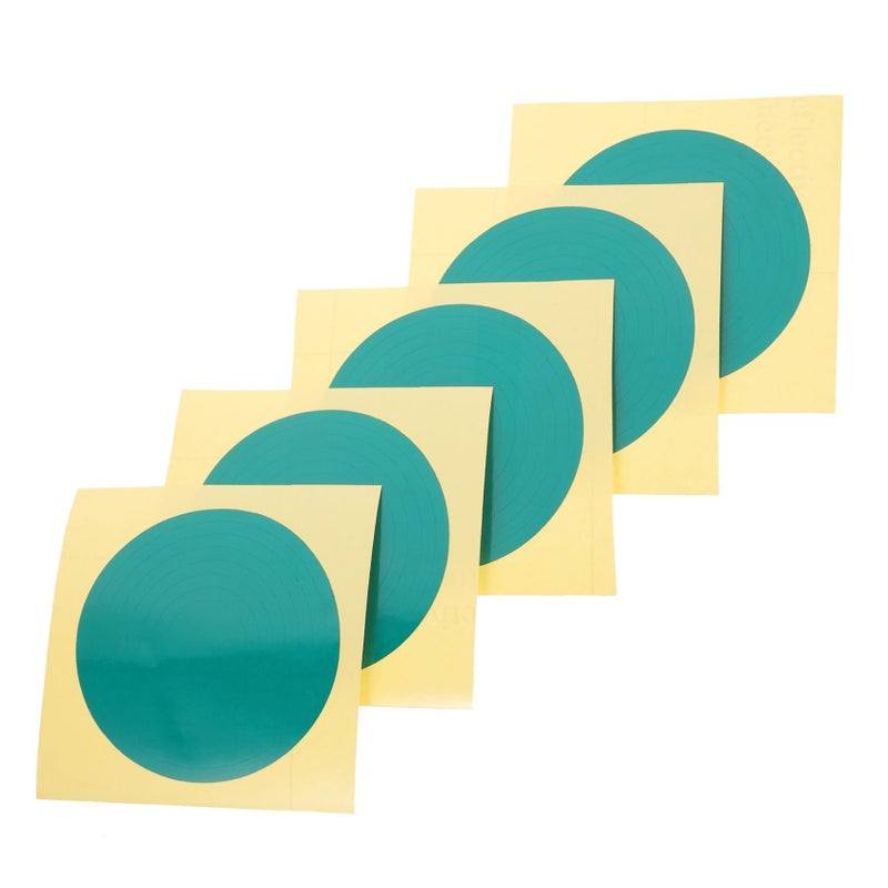 Pressure Gauge Stickers Reflective Adhesive Labels 5 Sheets Industrial Use Easy Reading - Image 2