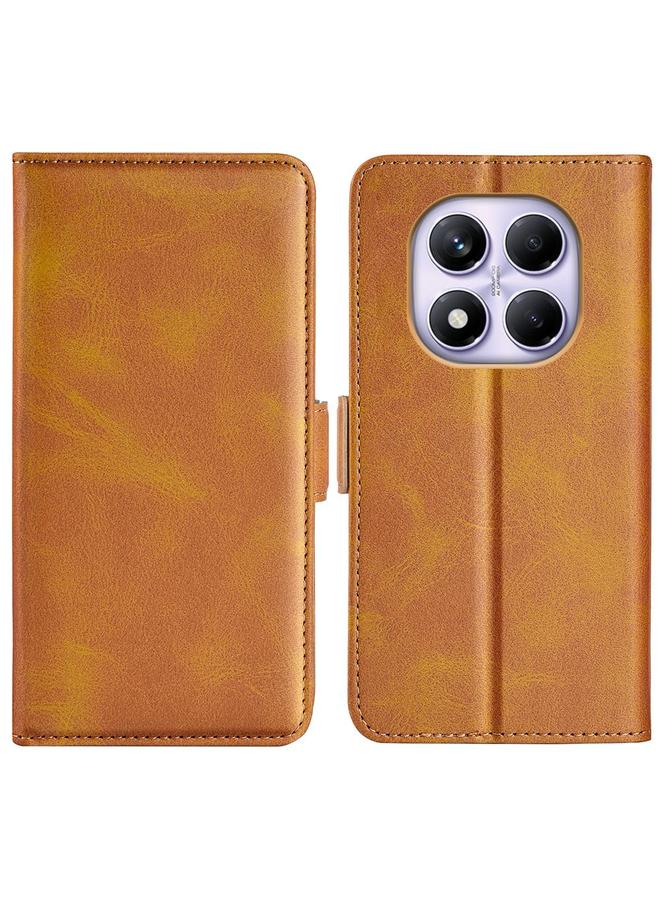 اس-توب جراب لهاتف Redmi Note 14 Pro 4G بمشبك مغناطيسي مزدوج الجوانب، جراب جلدي أفقي قابل للطي - Image 1