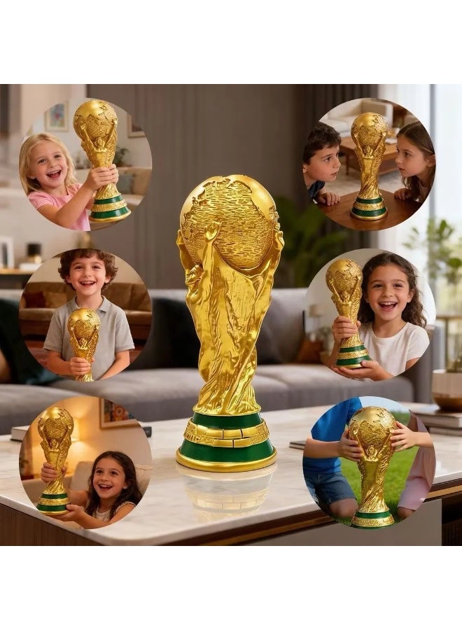 تمثال كأس العالم لكرة القدم طبق الأصل، نموذج تذكاري لمشجعي كرة القدم - Image 3