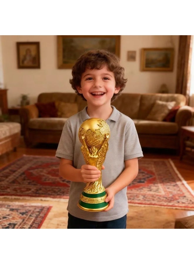 تمثال كأس العالم لكرة القدم طبق الأصل، نموذج تذكاري لمشجعي كرة القدم - Image 1