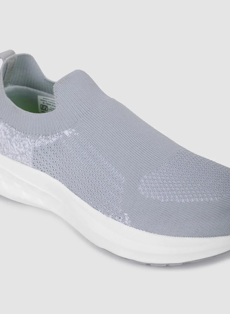 CAMPUS L.Gry/Wht Women's Grey Slip On Shoes - Lightweight Shoes, Minimalist Designed for Elegance for Women | Best Price UAE