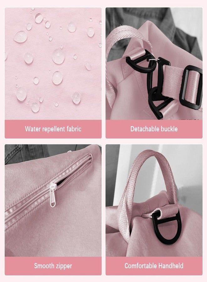 PALAY® Crossbody Bag for Women Fashion Small Gym Bag Shoulder Bag with Handle Lightweight Nylon Waterproof Double Layer Zipper Gym Bag Casual Day Bag for Travel, Gym, Daily, 28x15x15cm - Image 3