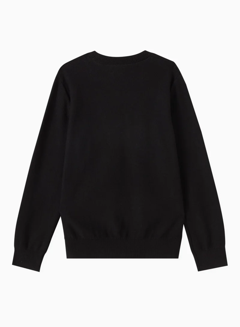 Calvin Klein Jeans Kids Monogram Crew Neck Sweatshirts