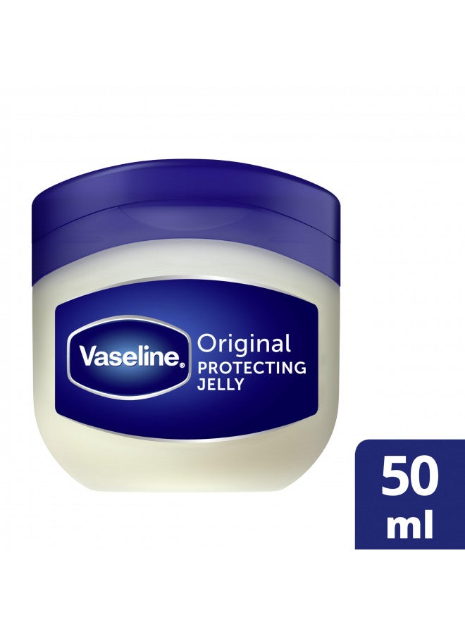 Vaseline Unscented Petroleum Jelly 50ml - Whole Body Moisturizer for Dry Skin, 1.69oz - Image 2