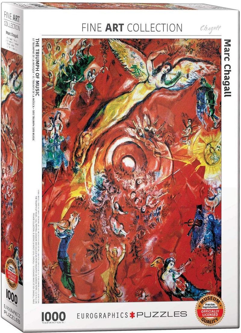 eurographics The Triumph of Music by Marc Chagall - Image 1