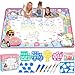 Toyk Water Doodle Mat Kids Painting Writing Doodle Board Toy Color Drawing Mat Bring Magic Pens Educational Toys for Age 2 3 4 5 6 7 8 9 Year Old Girls Boys Toddler Present - Image 3