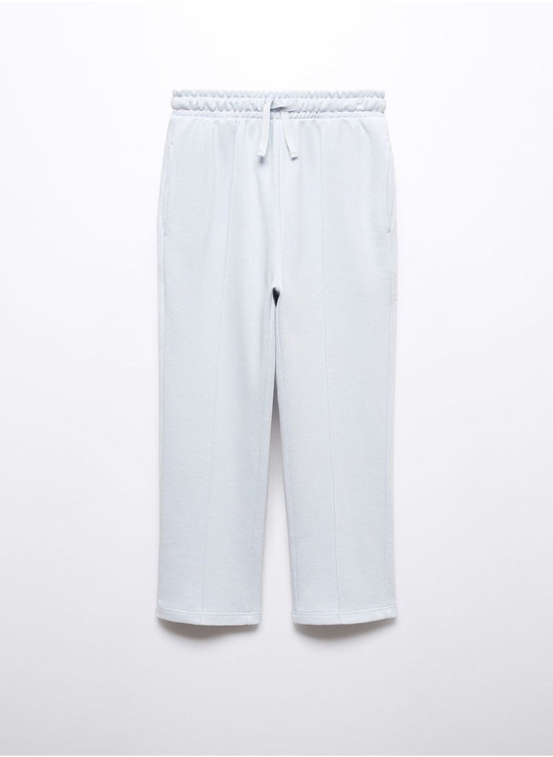 MANGO - Kids Essential Sweatpants - Image 1