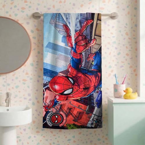 Athom Trendz Athom Living Marvel Group 350 GSM 100% Cotton Kids Bath Towel 60x120 cm - Image 1