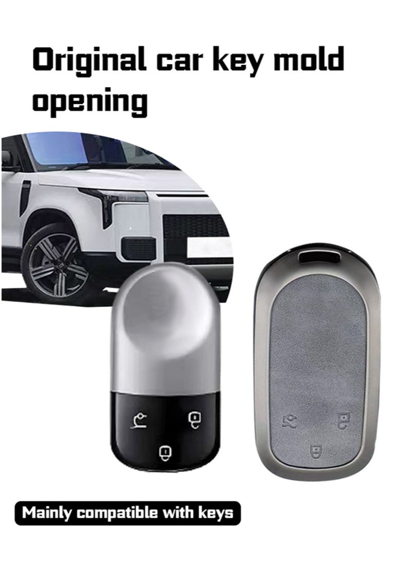 ROX car key protection cover, 2024 model car key, suitable for ROX01 car key, 1:1 original car key mold, high-end, perfect protection for car keys, wear-resistant - Image 2