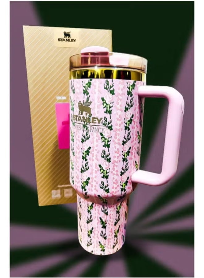 Stanley 40oz Stainless Steel Tumbler – Travel Mug with Reusable Straw, Leakproof FlowState Lid, Double Wall Insulation, BPA-Free, Dishwasher Safe & Slim Base