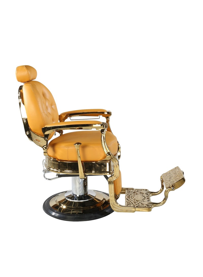 Vintage Professional Barber Chair – Hydraulic System, 3-Year Warranty – Ideal for Spa, Salon, and Barbershop - Image 4