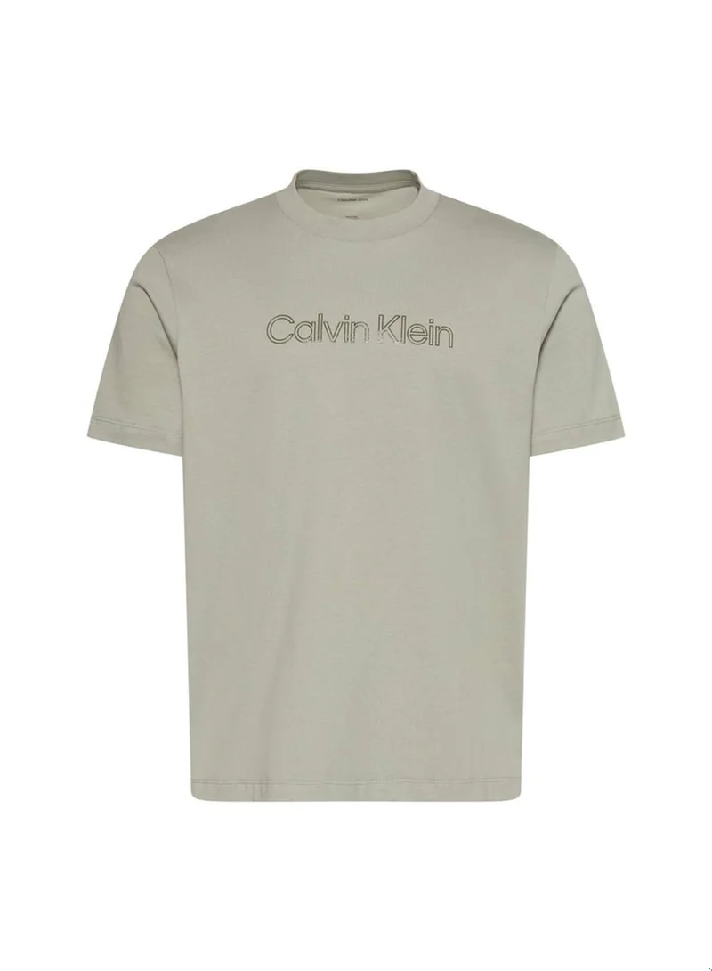 Calvin Klein Jeans Shadow Relaxed Logo T-Shirt for Men | Best Price UAE