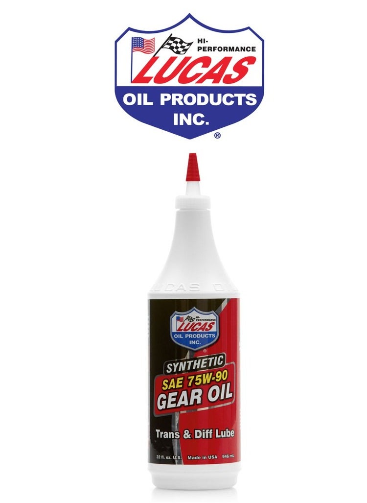 LUCAS - Lucas Oil 10047 SAE 75W-90 Synthetic Gear Oil/Transmission - Image 1