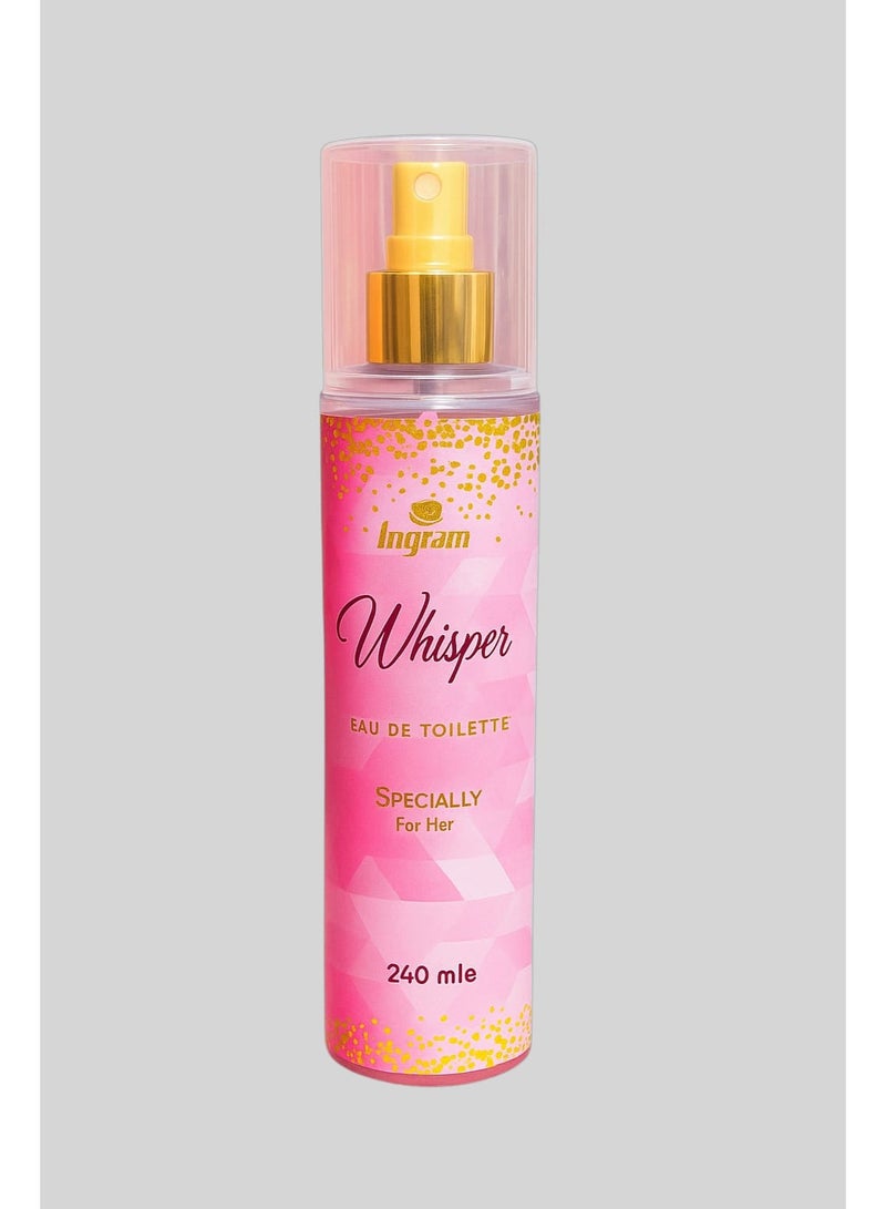 إنجرام ويسبر بادي ميست سبلاش زهري  فاكهة وردي   240 مل - Image 2