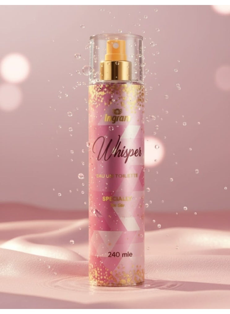 إنجرام ويسبر بادي ميست سبلاش زهري  فاكهة وردي   240 مل - Image 4