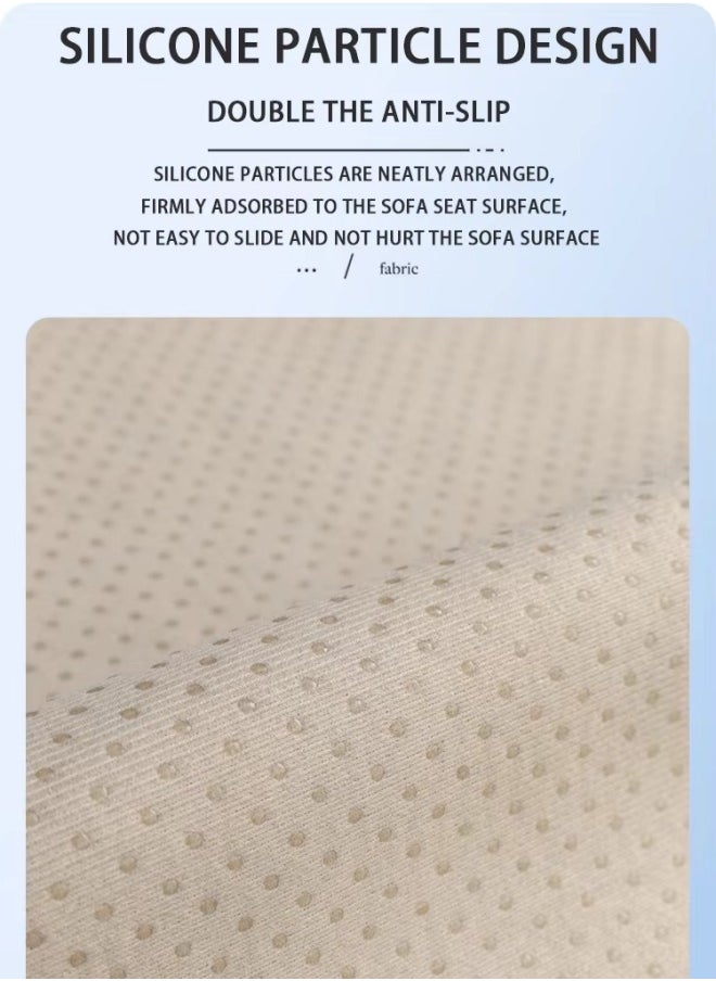 Couch Cover,Sofa Covers,Anti Slip Love Seat Couch Covers For 2 Cushion Couch,Washable Slipcover For Sofa Protector,For Kids, Dogs, Pets,70*120cm(Pack Of 1)(Coffee)  - Image 3