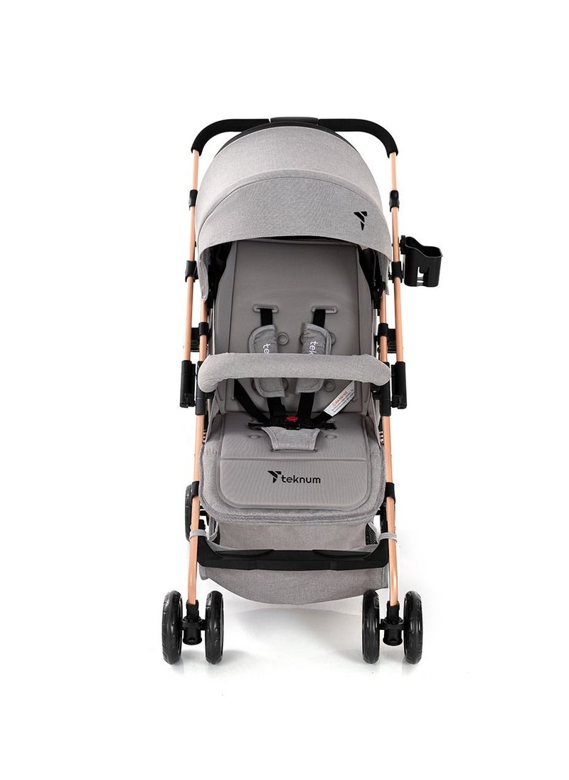 Reversible Trip Stroller With Ace Diaper Bag - Grey - pzsku/Z877C93AFC1122FC73FF8Z/45/_/1682503809/f07e7a19-2069-4227-adb2-689c94805e7b