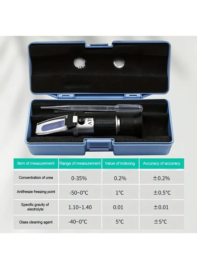 4 In 1 Urea Refractometer For Automotive Antifreeze Electrolyte And Glass Cleaner Testing - Image 5