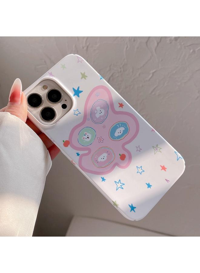 S-TOP Case For iPhone 12 Painted Pattern PC Phone Case - Image 3