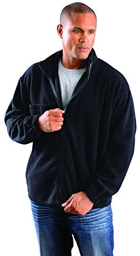 OccuNomix LUX-ETJBJR-BY2X Classic Three-Way Black Bottom Bomber Jacket, Class 3, 100% ANSI Polyester, 2X-Large, Yellow - Image 4