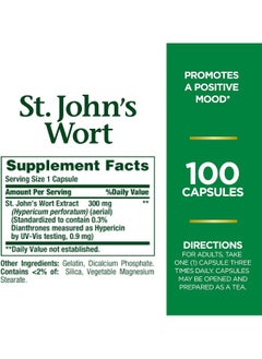 St. John'S Wort Pills And Herbal Health Supplement Promotes A Positive Mood 300Mg 100 Capsules - pzsku/Z877CF6736C501605BC17Z/45/_/1725281873/56cc3ea3-0809-4cd3-9d72-959e10badc7d