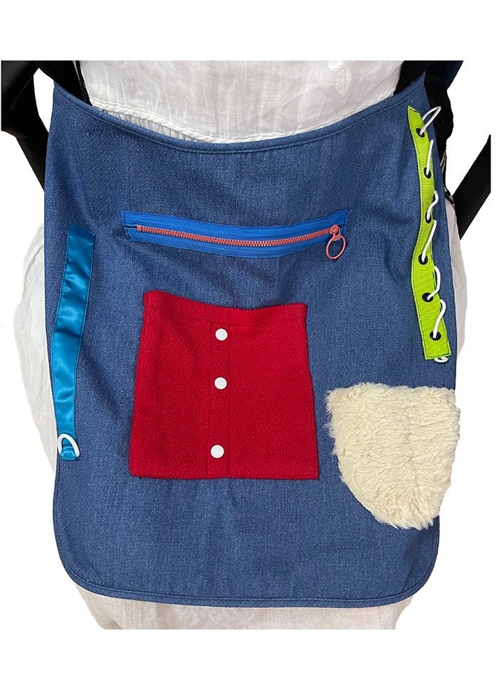 General Sensory Apron Care Alzheimer's Sensory Toys SensoryApron Elderly Products for Home  - Image 2