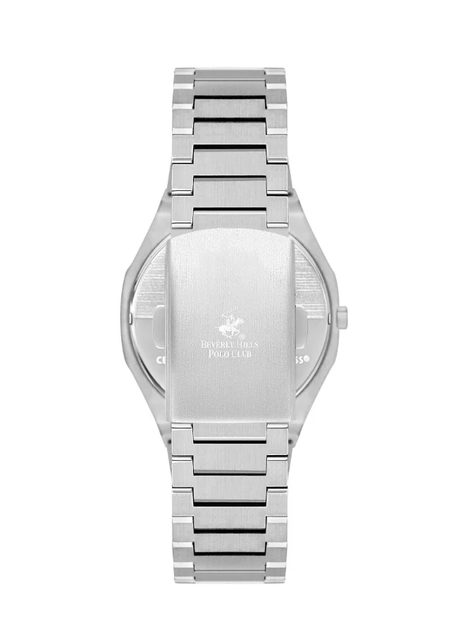 بيفرلي هيلز بولو كلوب Beverly Hills Polo Club BP3606X.350 Women Analog Display Watch & Metal Strap Silver