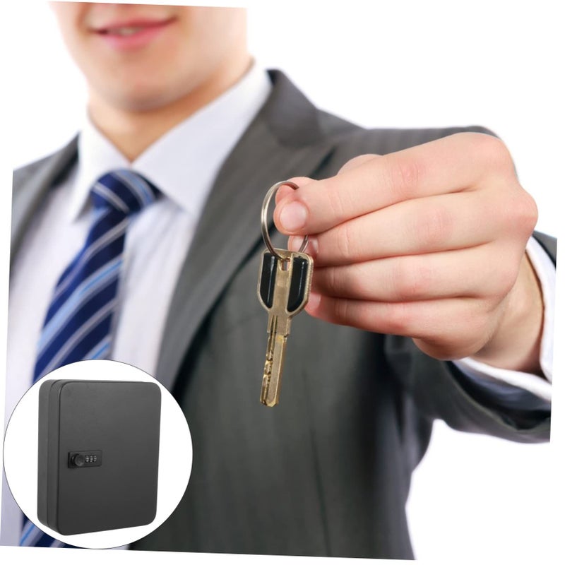 Heavy Duty Key Box with Code Lock Wall Mounted for Home and Office - Image 5
