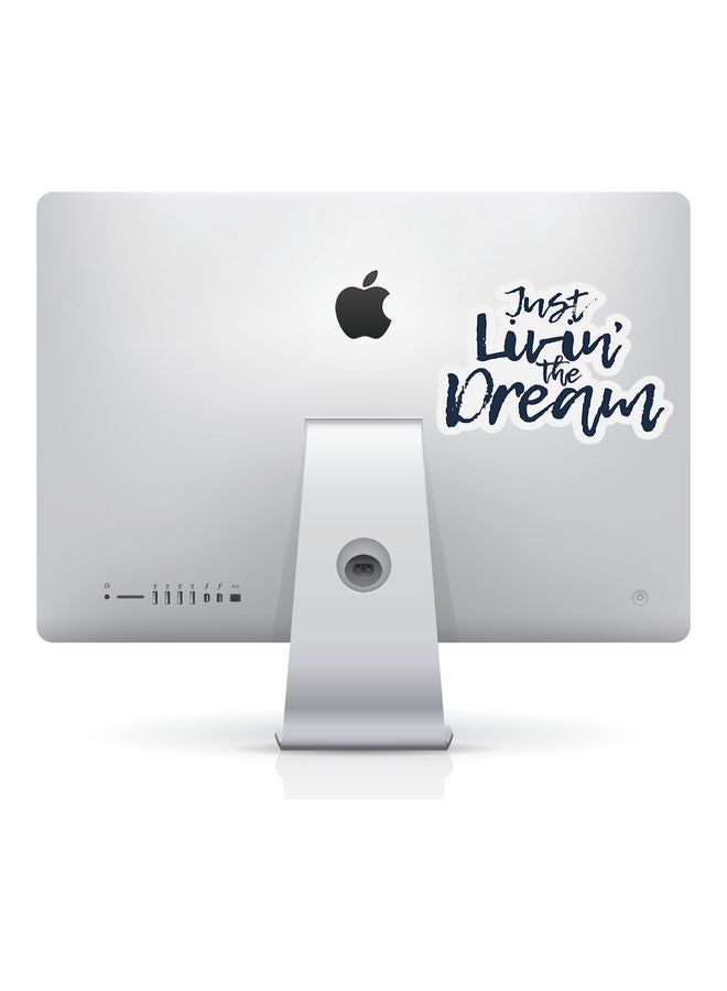 RKN Live The Dream Quote Vinyl Sticker For College Stationary Notebook - Image 2