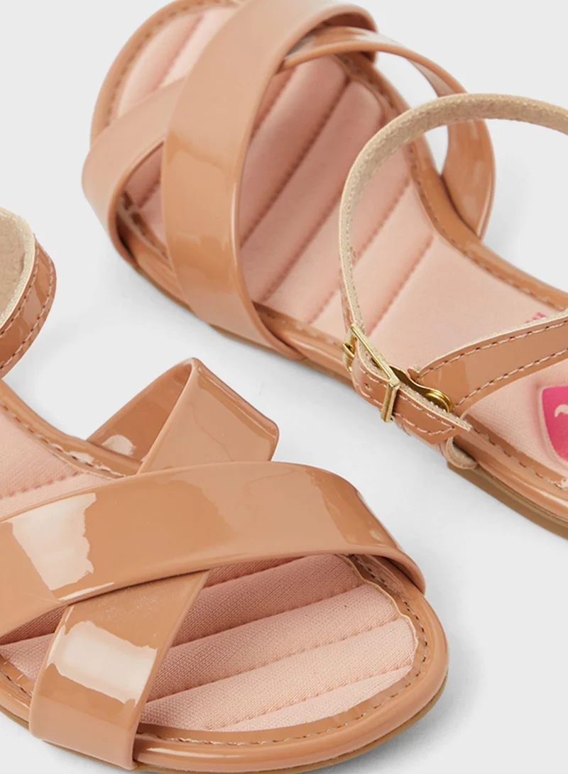 MOLEKINHA Youth Yareli Back Strap Sandals
