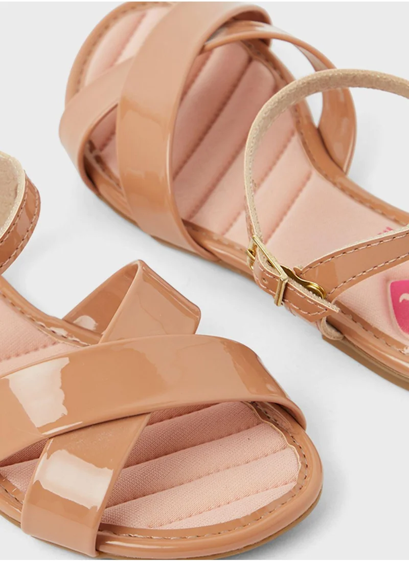 MOLEKINHA Youth Yareli Back Strap Sandals