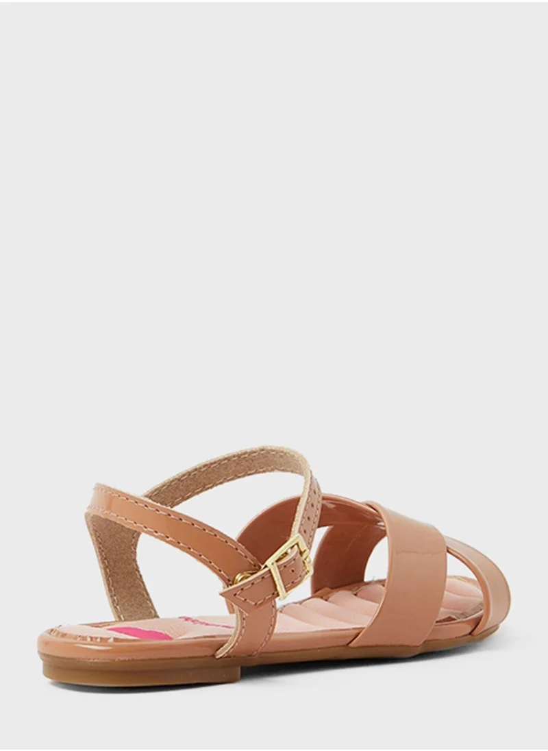 MOLEKINHA Youth Yareli Back Strap Sandals