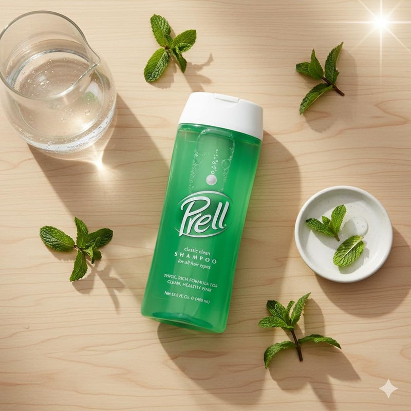 Prell Original Green Shampoo â€“ Classic Clean Deep Cleansing Shampoo for Men & Women | 13.5 oz | 3 Pack - Image 4