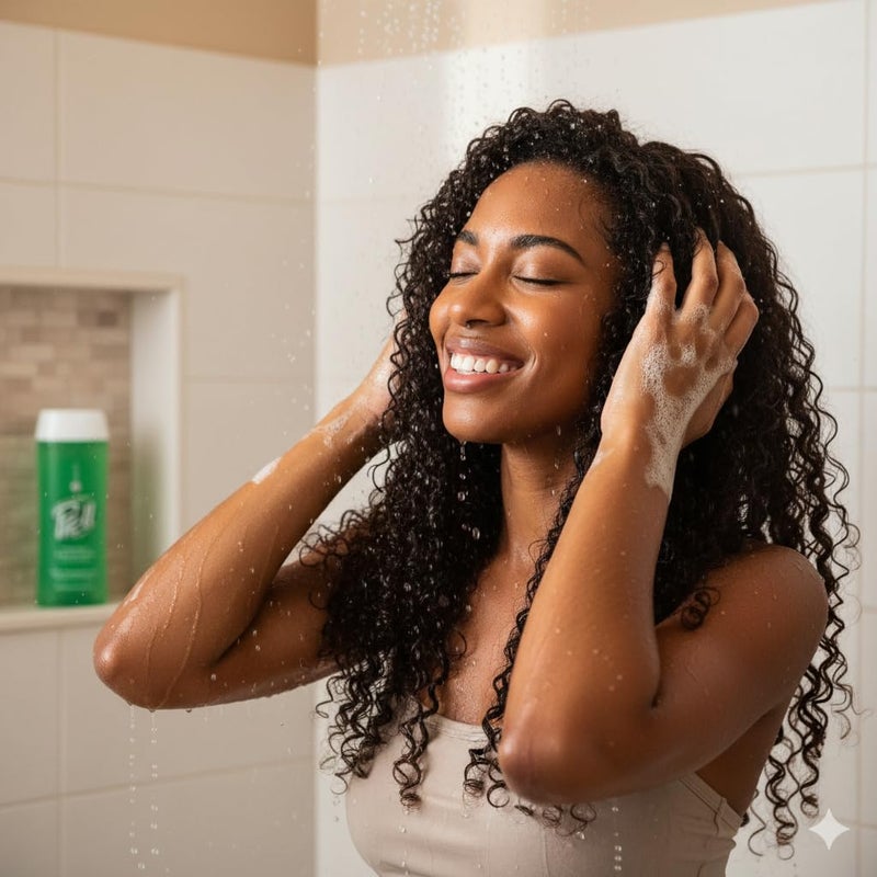 Prell Original Green Shampoo â€“ Classic Clean Deep Cleansing Shampoo for Men & Women | 13.5 oz | 3 Pack - Image 2