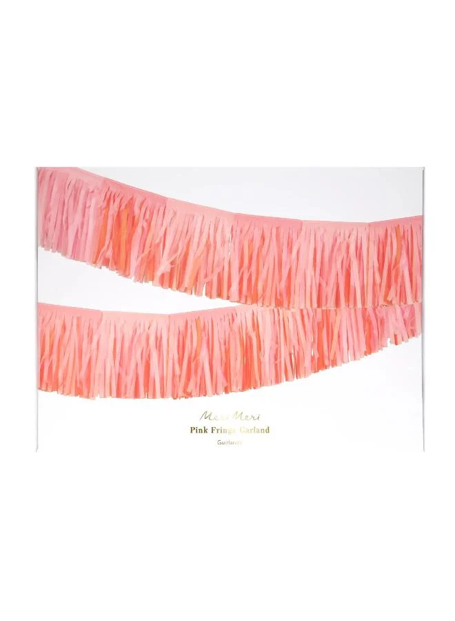 Meri Meri Pink Fringe Garland