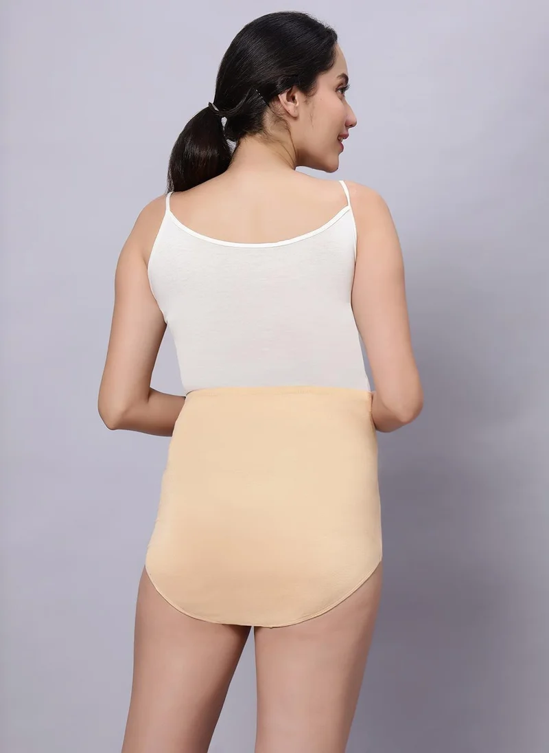 TUMMY  WOMEN HIGH WAIST MATERNITY PANTY -SET OF 2 for Women | Best Price UAE