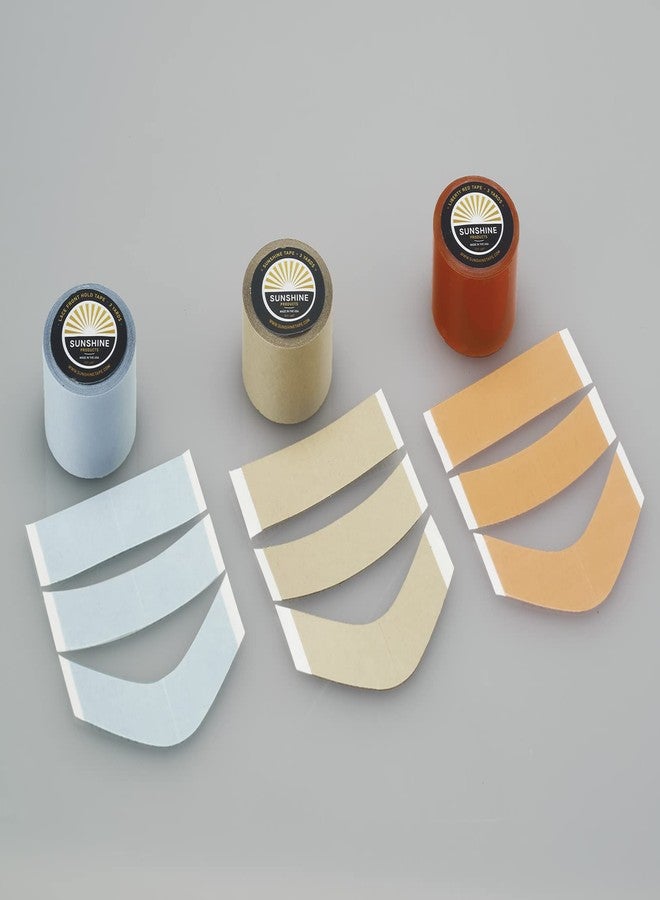 Sunshine Tape Daily Wear Hair System Tape Roll - 1522 Wig Tape - Hypoallergenic, Gentle on Skin - 1-7 Day Hold - 3/4" x 36yds - Image 4