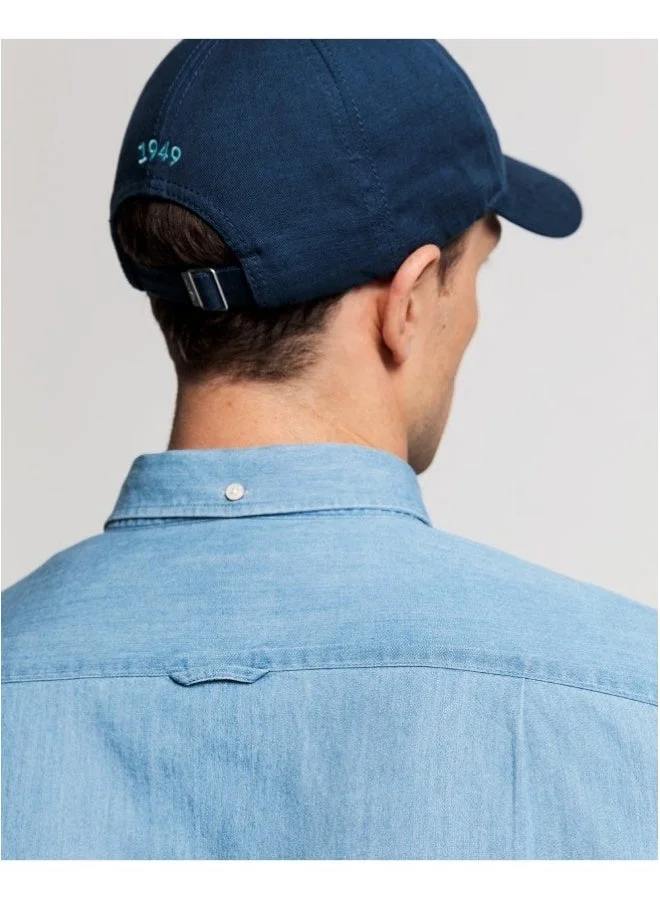 GANT  Gant Slim Fit Indigo Shirt for Men | Best Price UAE