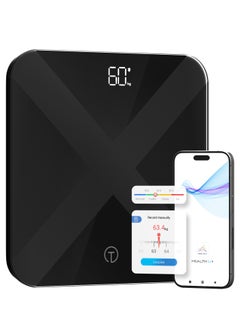T Electronics Smart Bluetooth Digital Scale for Body Weight and BMI - Bathroom Use