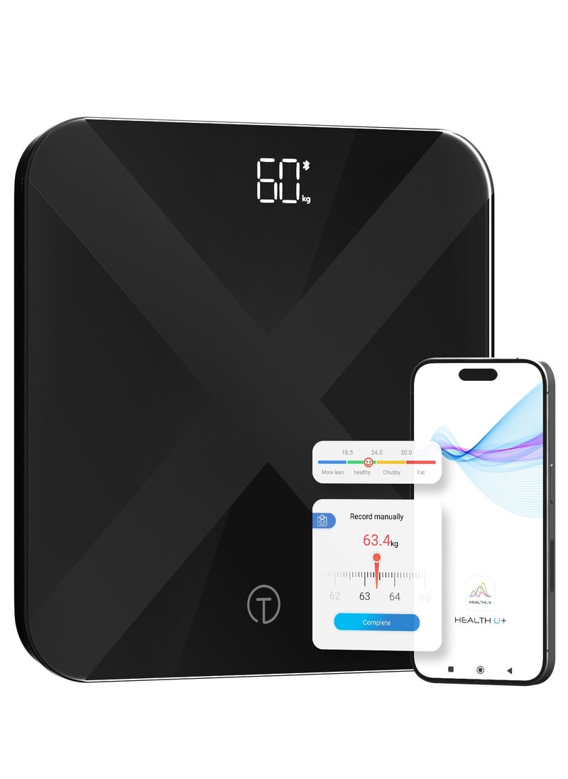Titan Electronics - T Electronics Smart Bluetooth Digital Scale for Body Weight and BMI - Bathroom Use - Image 1
