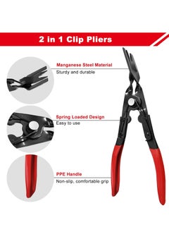 Oasisgalore 3 Piece Clip Remover Tool Set, Fastener Removal Pliers Kit for Car Door Panel Repair and Maintenance  - Image 2