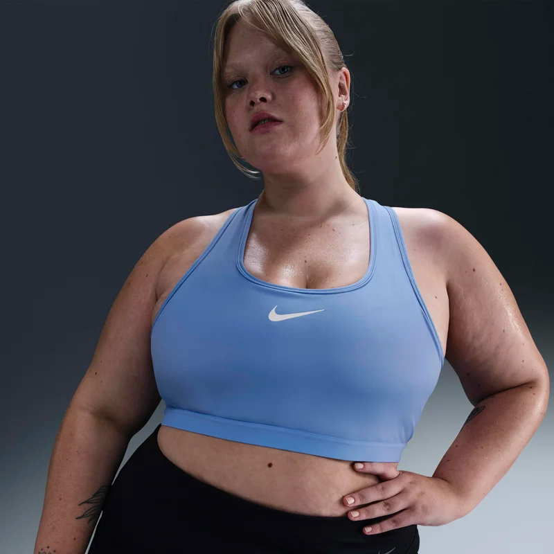 Nike Blue Nike Swoosh High Support for Women | Best Price UAE
