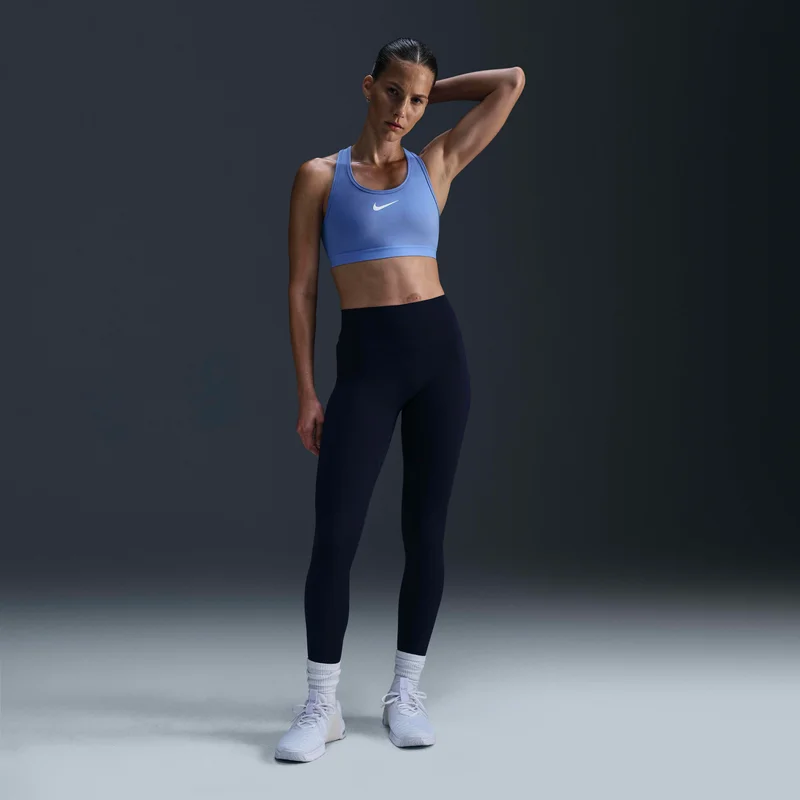 Nike Blue Nike Swoosh High Support for Women | Best Price UAE